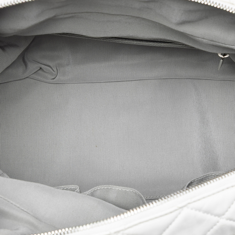 Pre-Loved Chanel CC Lambskin Frame Tote - Picture 4 of 7